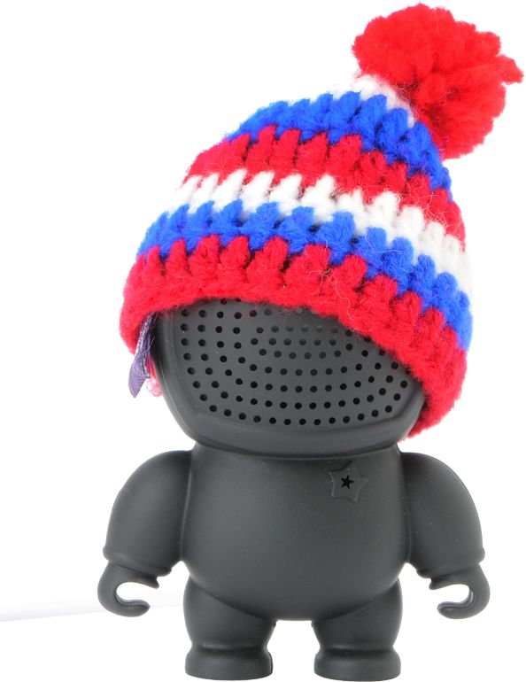 Audiobot Black Beanie Bot Powered Speaker