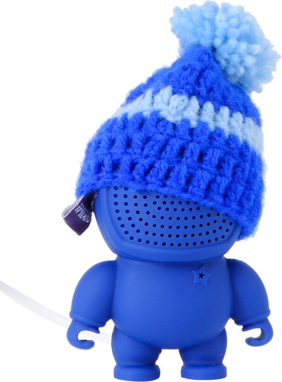 Audiobot Royal Blue Beanie Bot Powered Speaker