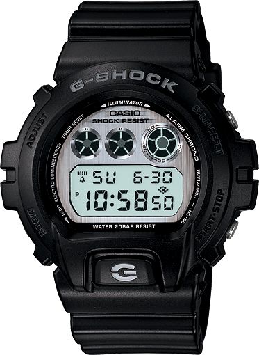 G-Shock DW6900HM-1 Classic Black Watch