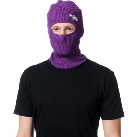 Airblaster Terryclava Purple Face Mask