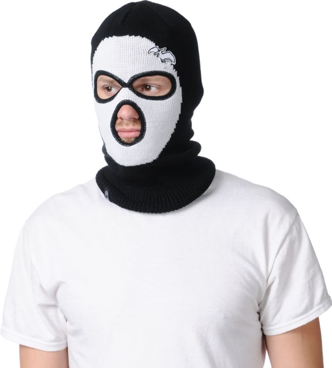 Airblaster Panda Zooface Black Face Mask