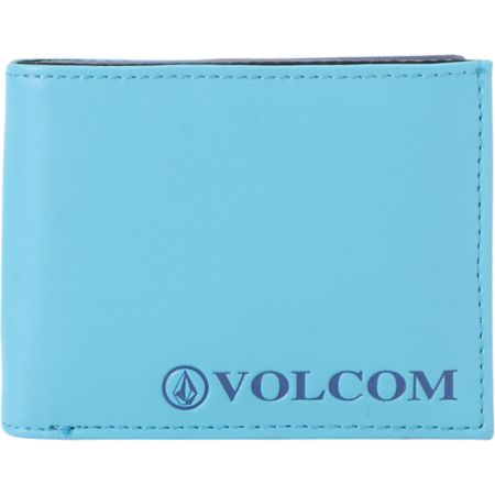 Volcom Serif Ocean Blue Bifold Wallet 
