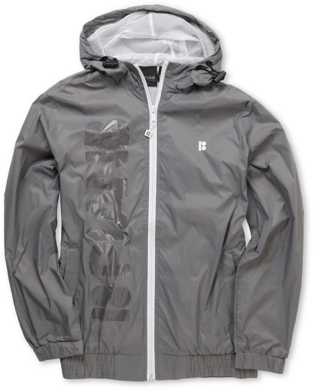 Plan B Choice Grey Boys Windbreaker Jacket