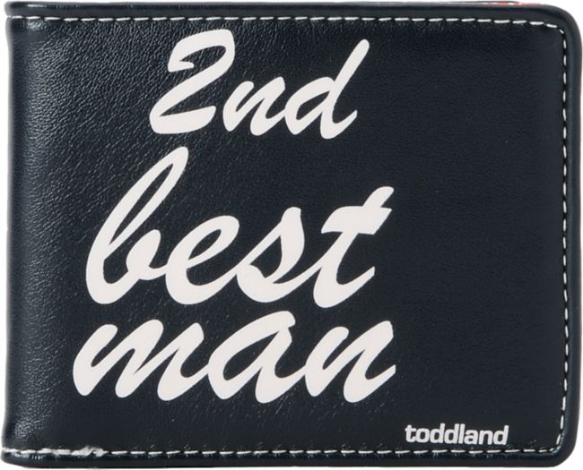 Toddland 2nd Best Man Bi-Fold Wallet