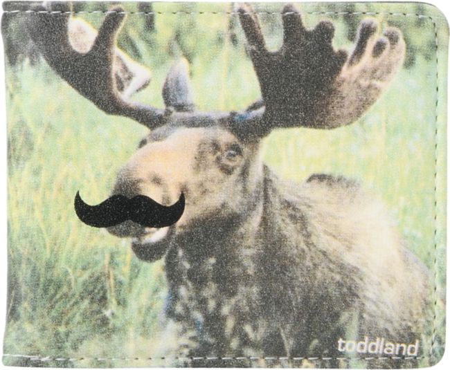 Toddland Moosestache Bi-Fold Wallet