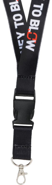 TMLS Money To Blow Black & Red Lanyard