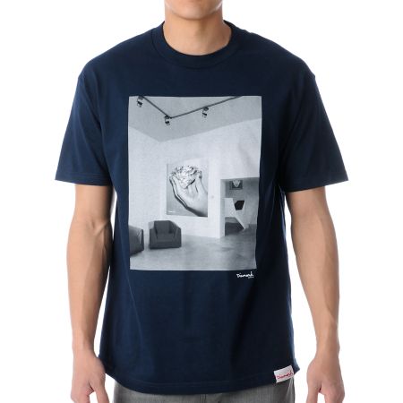 Diamond Supply Gallery Blue Tee Shirt
