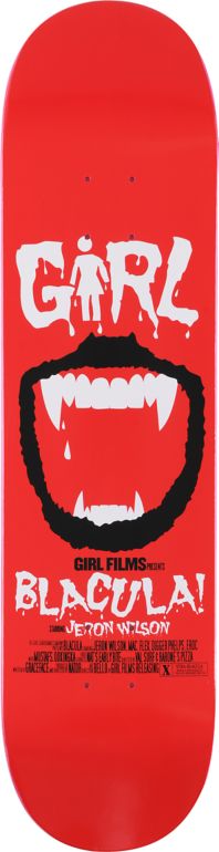 Girl Wilson Blacula 8.0" Skateboard Deck