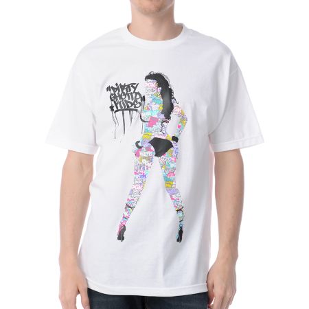 DGK Head To Toe White Tee Shirt 