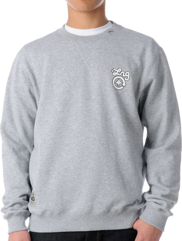 LRG CC Heather Grey Crew Neck Sweatshirt