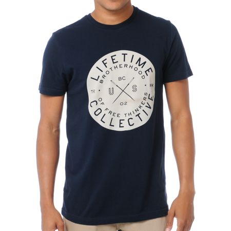 Lifetime Collective Come Together Navy Tee Shirt