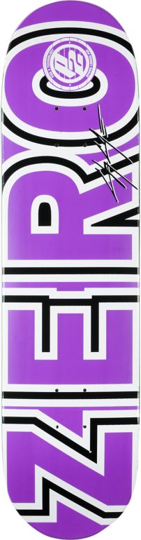 Zero Cole Bold P2 8.0 Skateboard Deck