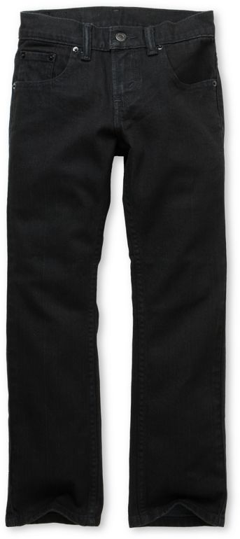 Levis Boys 511 Stretch Denim Black Skinny Jeans