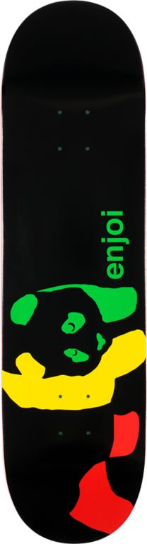 Enjoi Rasta Panda Large 8.4" Skateboard Deck