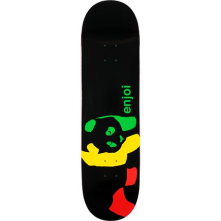Enjoi Rasta Panda Large 8.4 Skateboard Deck