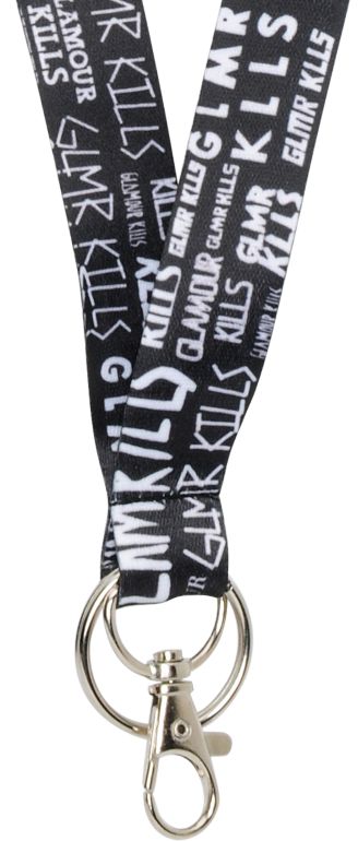 Glamour Kills Script Lanyard