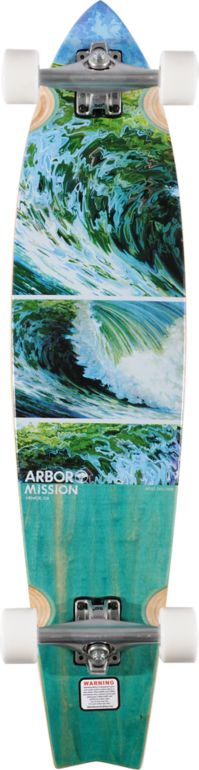 Arbor KOA Mission Chili Thom 37" Swallow Tail Longboard