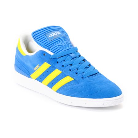 Adidas Dennis Busenitz Bluebird & Sun Yellow Skate Shoe