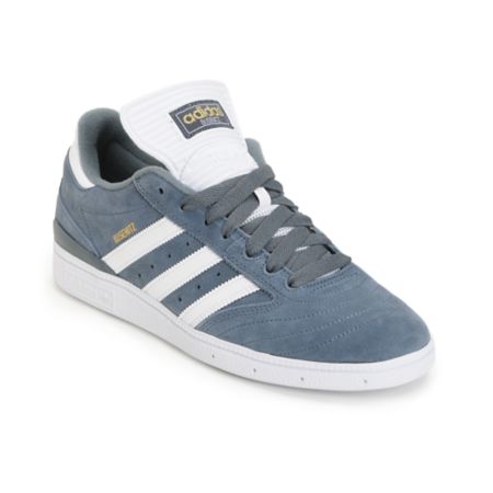 Gold Skate Shoes on Adidas Busenitz Grey White Gold Skate Shoe At Zumiez   Pdp