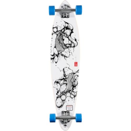 Arbor Fish 38 Bamboo Pintail Longboard Complete