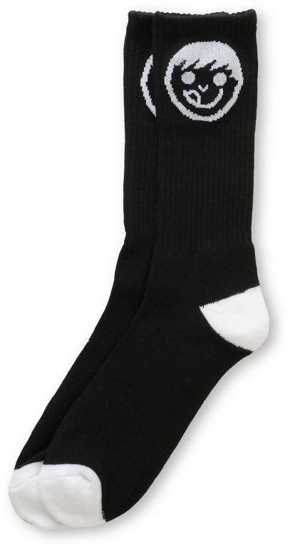 Neff Logo Black & White Crew Socks