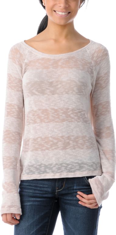 Element Girls Jasmine Dust Stripe Knit Sweater