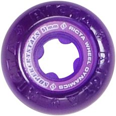 Ricta 51mm Purple Supercrystal Skateboard Wheels