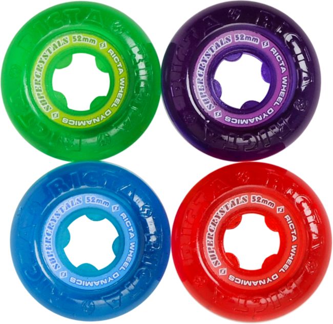 Ricta 52mm Mix-Up Supercrystal Skateboard Wheels