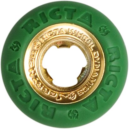 Ricta x Emerica Hsu Chrome Cores 52mm Green Skateboard Wheels