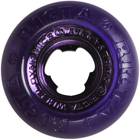 Ricta Crystal Chrome All Star 51mm Purple Skateboard Wheels
