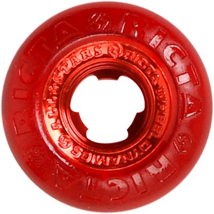 Ricta Chrome Cores All Star 53mm Red Skateboard Wheels