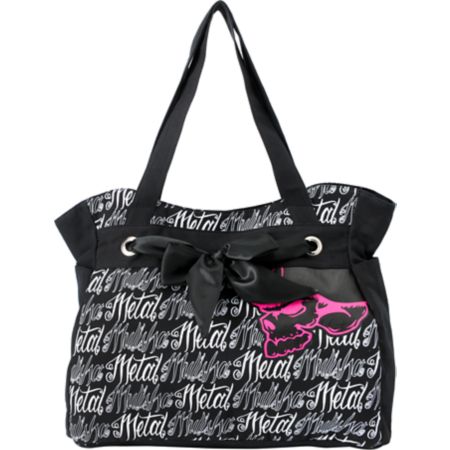Metal Mulisha Girls Say My Name Black Tote Bag