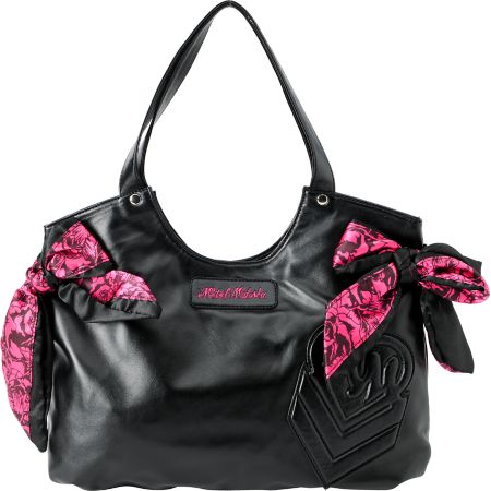 Metal Mulisha Girls Hello Lover Black Purse