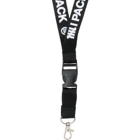 Casual Industrees 6 Pack Black Lanyard