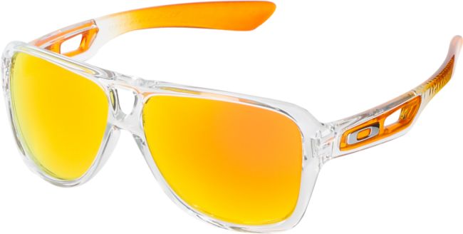 Oakley Dispatch II Persimmon Fade & Fire Iridium Sunglasses