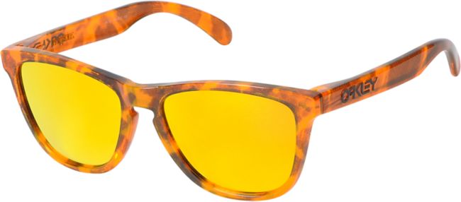 Oakley Frogskins Acid Tortoise Orange Sunglasses