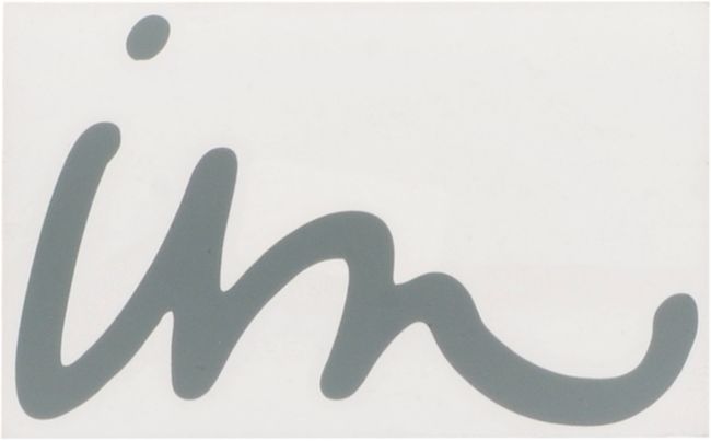 Imperial Motion Cursor Grey Diecut Sticker