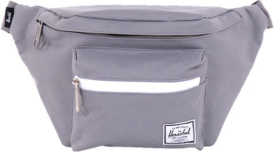Herschel Supply Seventeen Grey Canvas Hip Bag
