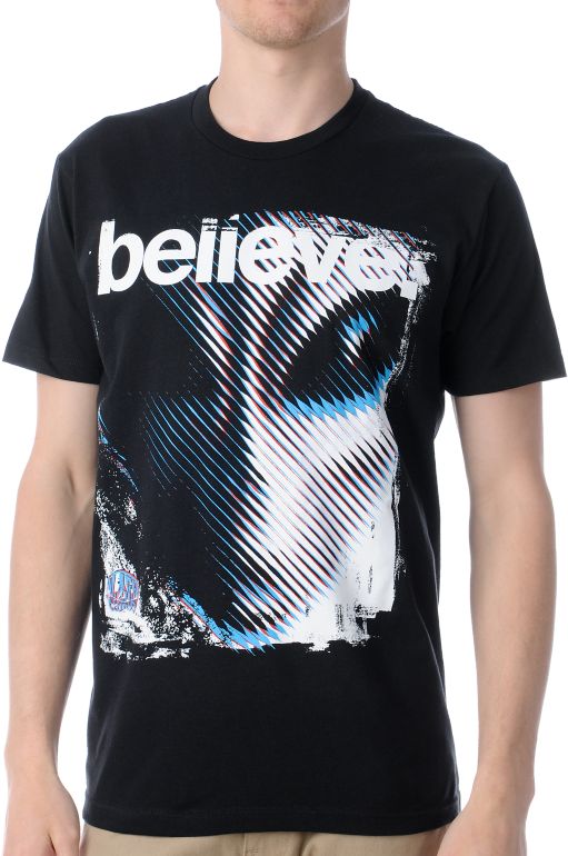 Alien Workshop Believe Black Tee Shirt