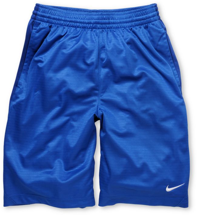 Nike Layup Blue 21" Athletic Shorts