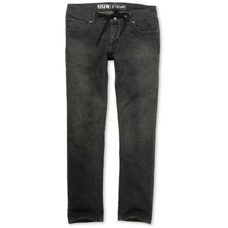 KR3W Chad Muska OG K-Skinny Black Super Skinny Jeans