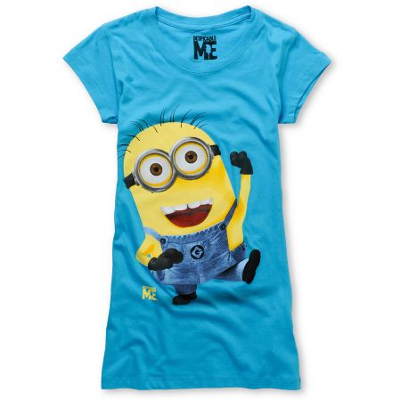Bitter Sweet Just Dance Despicable Me Turquoise Tee Shirt 