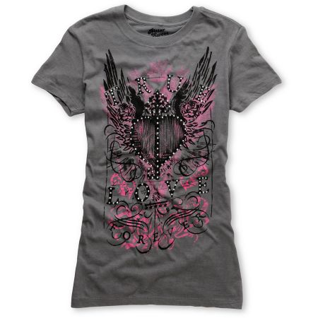 Bitter Sweet True Love Forever Grey Tee Shirt 