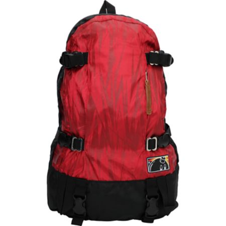 The Hundreds Tilden Burgundy Red Backpack