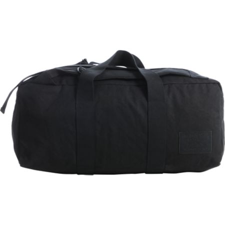 The Hundreds Load Black Canvas Duffel Bag