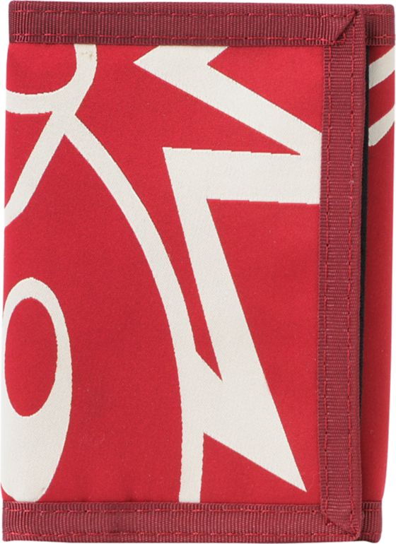 The Hundreds Adam Tri-Fold Burgundy Wallet