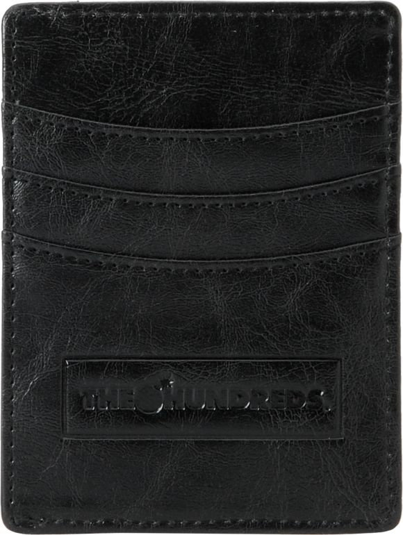 The Hundreds Monty Card Holder Black Wallet