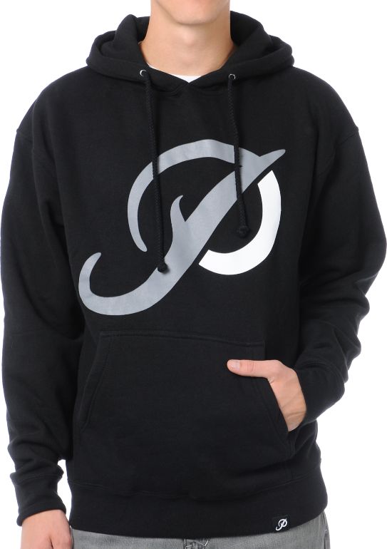 Primitive Broken P Black Pullover Hoodie