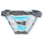 Gossip Wipe Out Turquoise, Grey & White Loop Side Hipster Bottom
