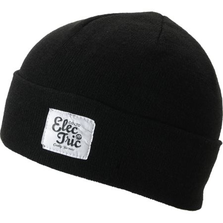 Electric Classic Black Fold Beanie